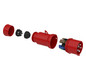 CEE-Stecker 5p 32A IP44 Acti9 380-415 V (50+60 6h schraubl.Kl Kst Verschraubung
