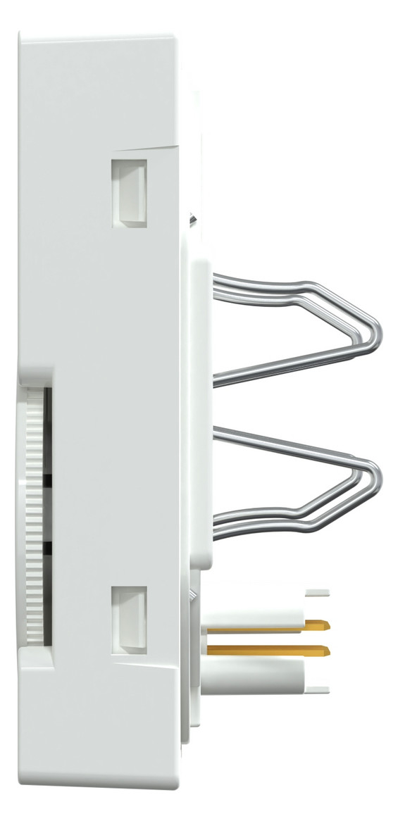 Raumtemperaturregler UP Zigbee akws glz aktivweiß Bedienelement m.Display