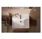 hansgrohe Waschtisch Xanuia Q 600x480mm, mit Hahnloch/Überlauf, weiß