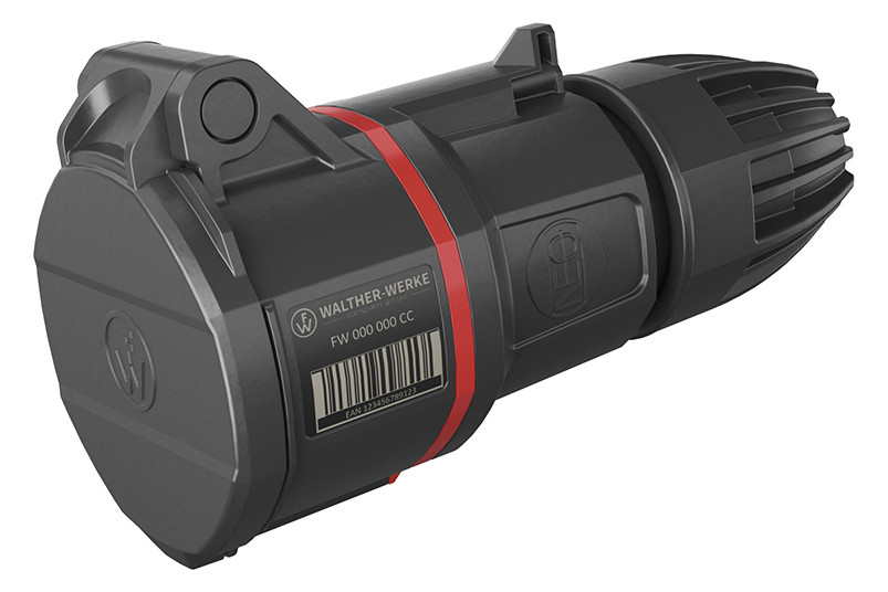 CEE-Kupplung 5p 16A IP54 IP54 400V/rt 6h schraubl.Kl ger Kst Verschraubung