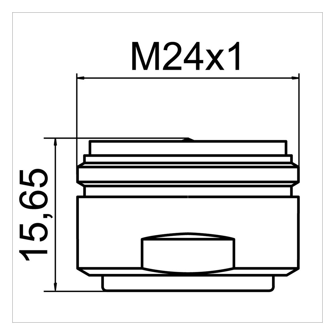 NEOPERL Strahlregler CASCADE SLC AC Econom M 24 x 1, 7,5-9 l/min, verchromt