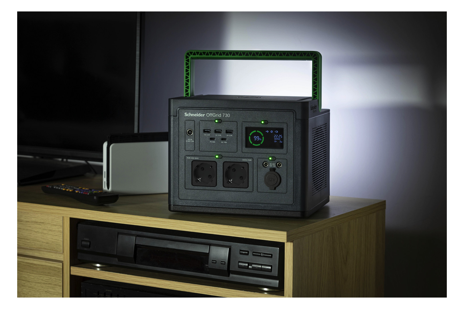 Batteriespeicher 0,738kWh 1Ph 1kW Li-Ion Notstromfähig