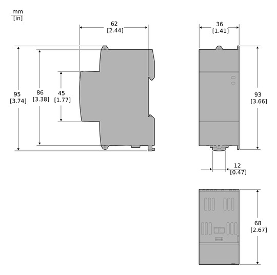 Schneider PowerLogic DIN   METSEEM3570PS 