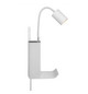 LED-Wandanbauleuchte ROOMI 35W ws IP20 GU10 165x248x282mm