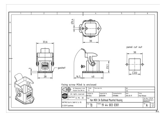 HART Han INOX 3A-agg         19440030301 