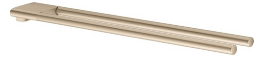 KEUCO Handtuchhalter Edition 400 2-tlg., starr, 450 mm, Bronze gebürstet