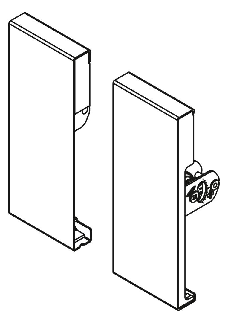 Bild Verbinder für Front ArciTech / 126 mm, silber - Hettich-1