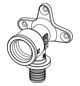 TECE Wandscheibe TECEflex 16 mm x Rp 1/2, Siliziumbronze