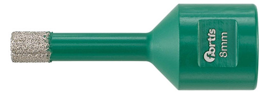 fortis-Diamantbohrer mit Kühlwachs, M14-Gewinde - 8mm