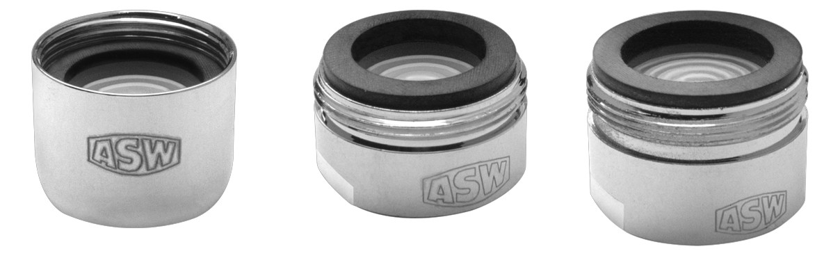 ASW Mischdüse AG M 24 x 1, verchromt