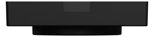 Zentralplatte Symbol Dimm sw mt