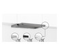 Dunstabzugshaube Flschirm 600mm si B LED 67dB 389cbm/h Ø120-150mm 3st Abl/Uml