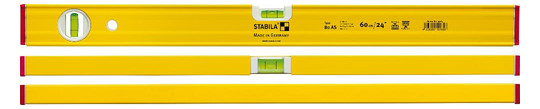STABILA-Leichtmetall-Wasserwaage Nr.80AS - 60cm