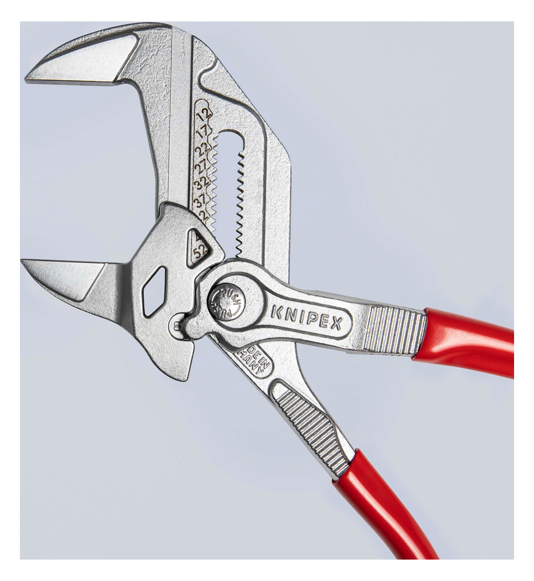 Zangenschlüssel SW52 B8mm L250mm isol