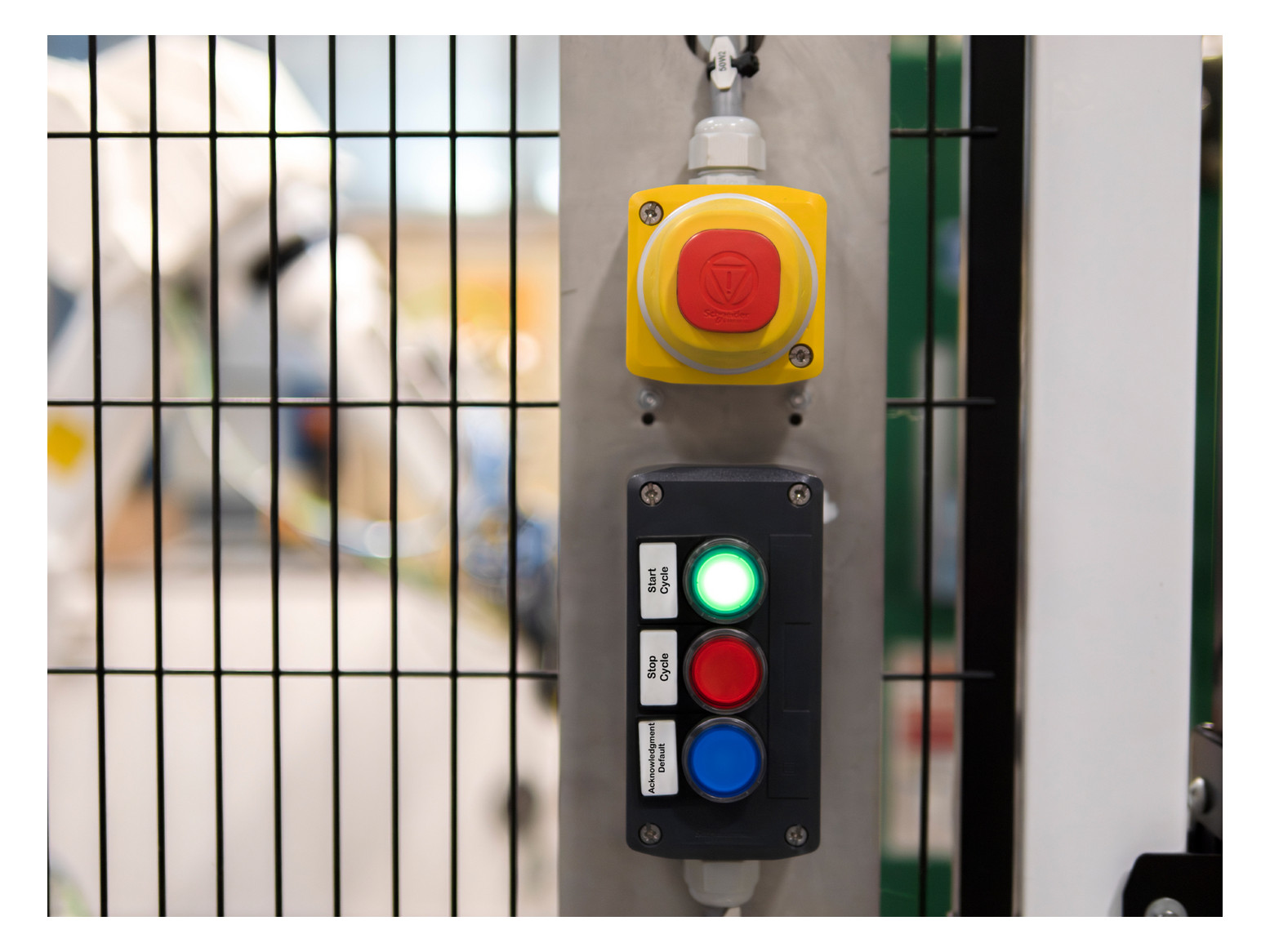 Leuchtmelder Front hoch rnd rt Ø22mm 1st Kst IP66