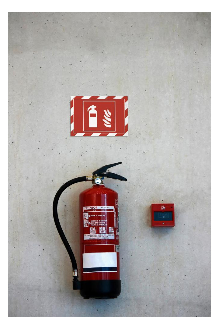 Bild Magnetrahmen SECURITY A4 DURAFRAME rot/w eiß - Durable-7