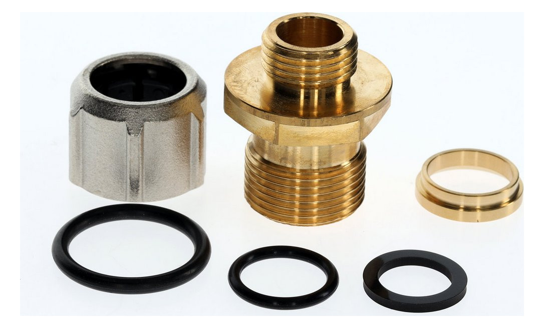 BOSCH Ersatzteil TTNR: 7100805 Doppelnippel 1/2"X3/4" kpl m. Verschr V3