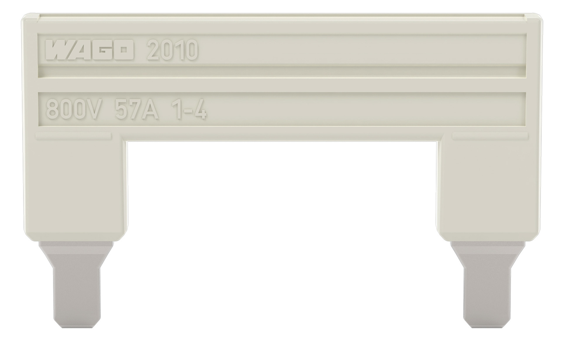Querverbinder 2p Serie 2010 steckb isol 57A m.Berührungss