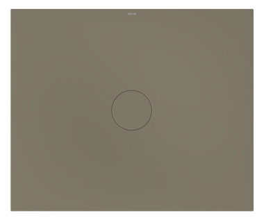 Bette Duschfliese PLUS BetteAir 1200 x 1000 mm, graphite, Rechteck, glasierter Titan-Stahl, mit Minimum-Täger