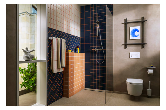 hansgrohe Wand-WC EluPura Original S mit WC-Sitz, weiß, ohne HygieneEffect und SmartClean