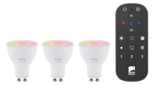 EGLO SET 3xLM-ZIG-RGB/CCT GU10    110309 