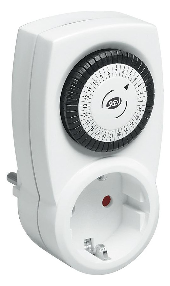 Bild Zeitschaltuhr mechanisch weiß REV REV-0
