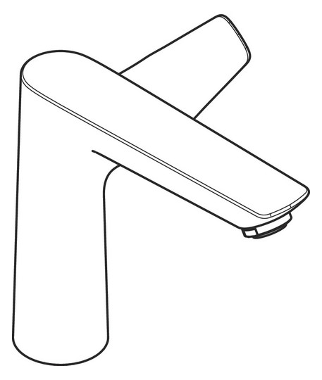 hansgrohe Waschtisch-Einhebelmischer 150 Talis E mit Zugstangen-Ablaufgarnitur, brushed bronze