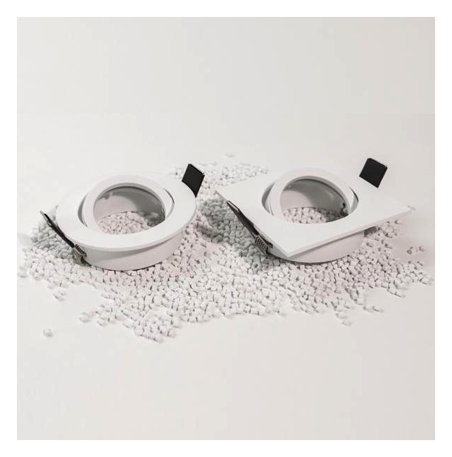 LED-Einbaustrahler 0-13W LOOP-R Konv ws mt IP20 1LED Kst Ø/EB68mm