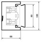 Geräteeinbaukanal ST 100x65mm vz 5300qmm GEB-K 2000mm