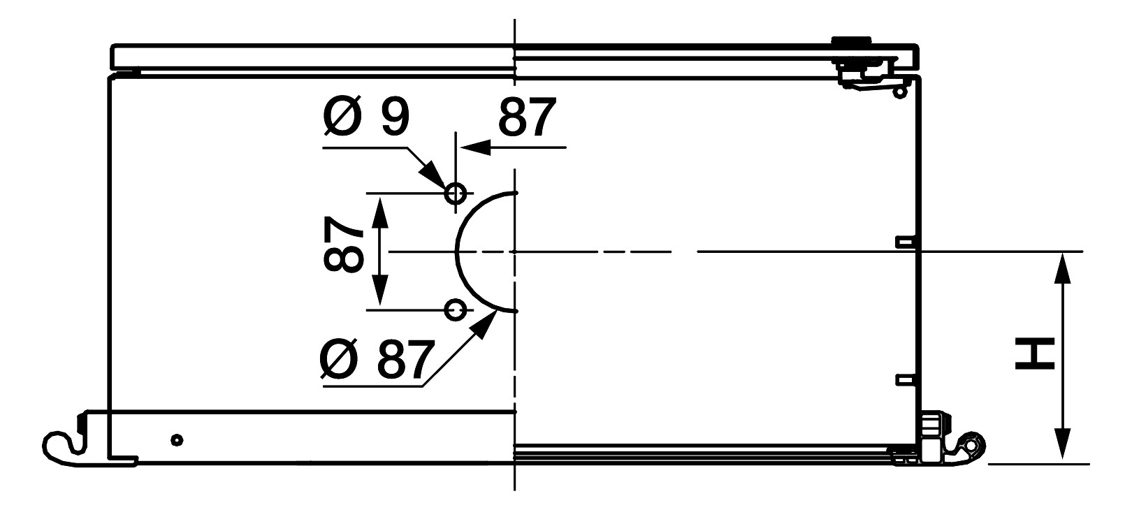 Bediengehäuse ST IP54 500x500x250mm RAL7035 pulverbesch