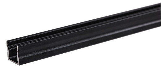 Alu-Profil sw Alu L2000mm B17,2mm