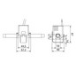 Kabelumbaustromwandler Serie 855 Kl=1 150A/5A 1VA m.Berührungss Schnappbef