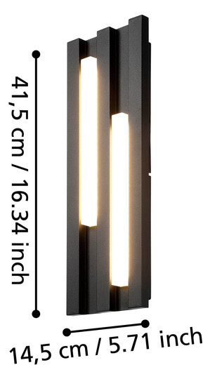 EGLO Außen LED-Wandleuchte/2      900118 