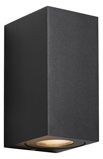 LED-Up/Down Leuchte Canto Maxi Kubi 2 28W sw IP44 GU10 100x87x172mm
