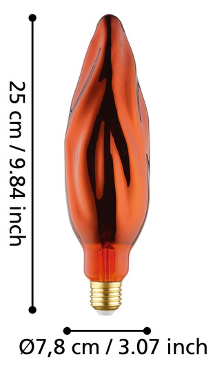 EGLO Leuchtmittel E27-LED CF78 4W 110277 