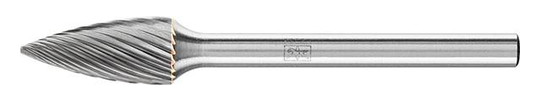 PFERD-HM-Kleinfrässtift Spitzbogen SPG - 6x13mm, Z5,...