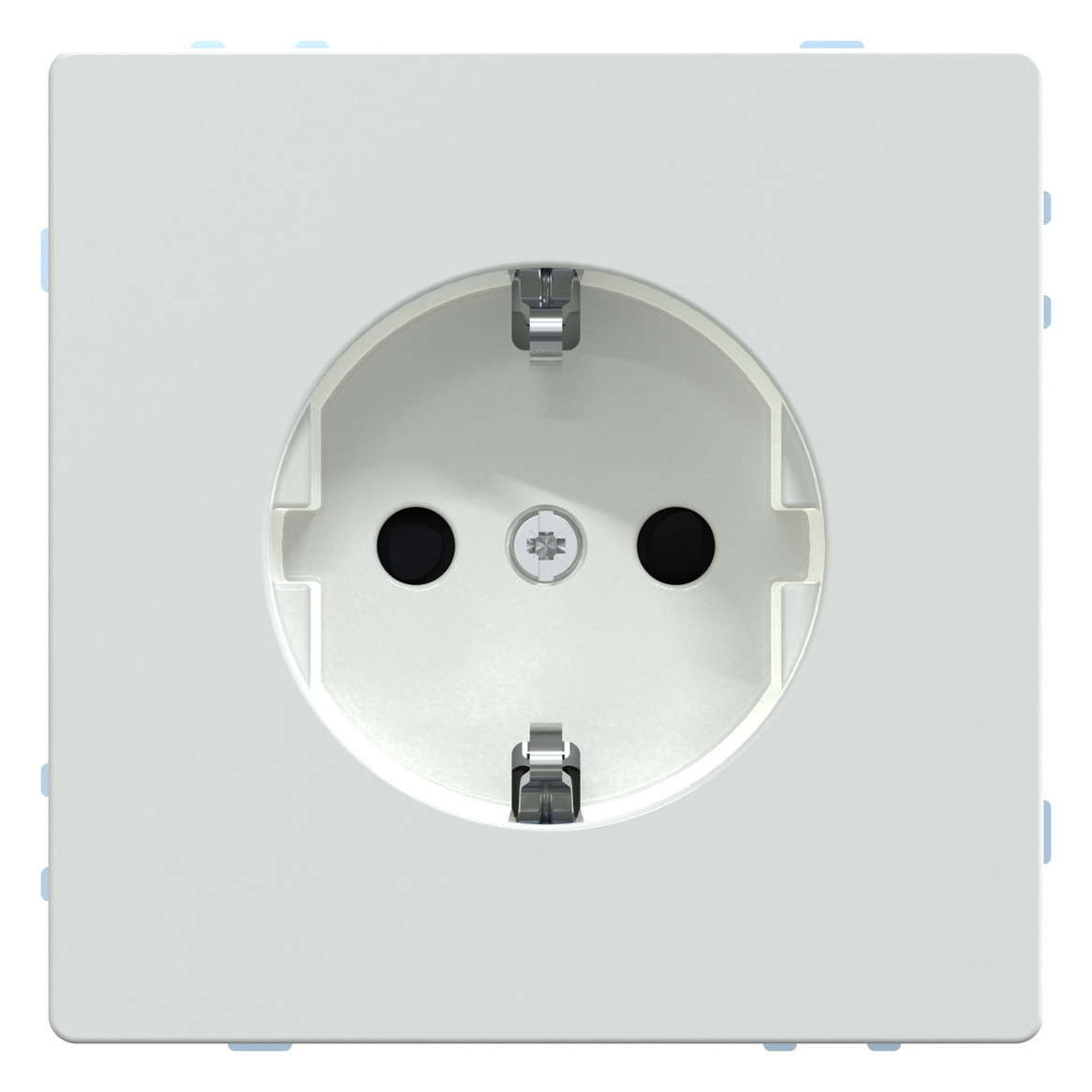 Steckdose 1f lows glz System Design UP m.BS Mit erhöhtem Berührungsschutz IP20