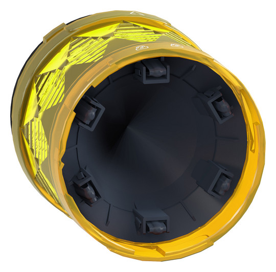 Dauerlicht LED ge Ø60mm IP65 24V/50Hz UC sw
