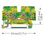 Schutzleiter-Reihenklemme Serie 870 0,08-2,5qmm gn/ge 1Etage APL_erf.
