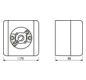 Lichtsignal E10 lgr WG 800 Basiselem AGL AP IP44 230V 5W
