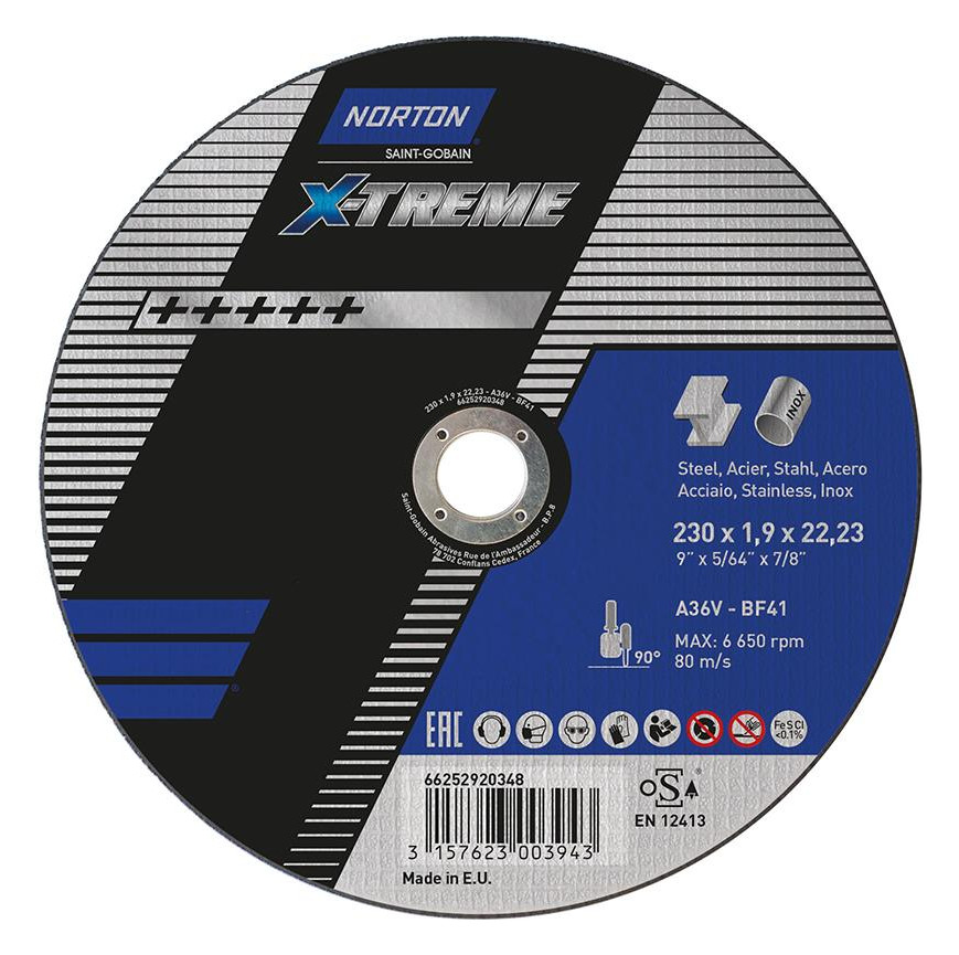 Bild Trennscheibe X-Treme 230x1,9 T41 - Norton-0