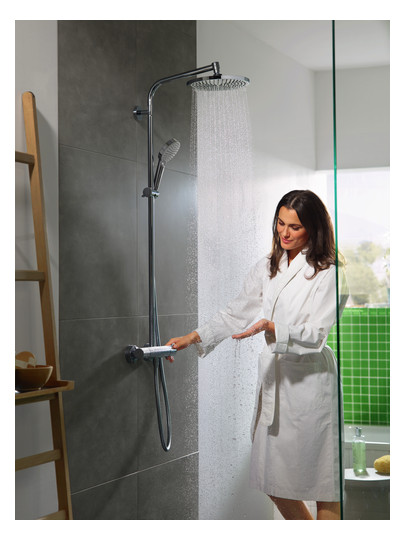 hansgrohe Showerpipe Crometta S mit Thermostat, 16 l/min, chrom