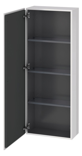 Duravit Halbhochschrank L-Cube 50x24,3x132cm, Tür rechts, eiche terra