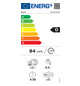 Geschirrspüler Stand D ws ubf B600mm 5prog 46dB BestKorb 845mm/m.Pl 13Gedecke