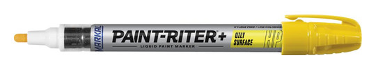 MARKAL-Lackmarker Paint-Riter + Oily Surface HP - gelb