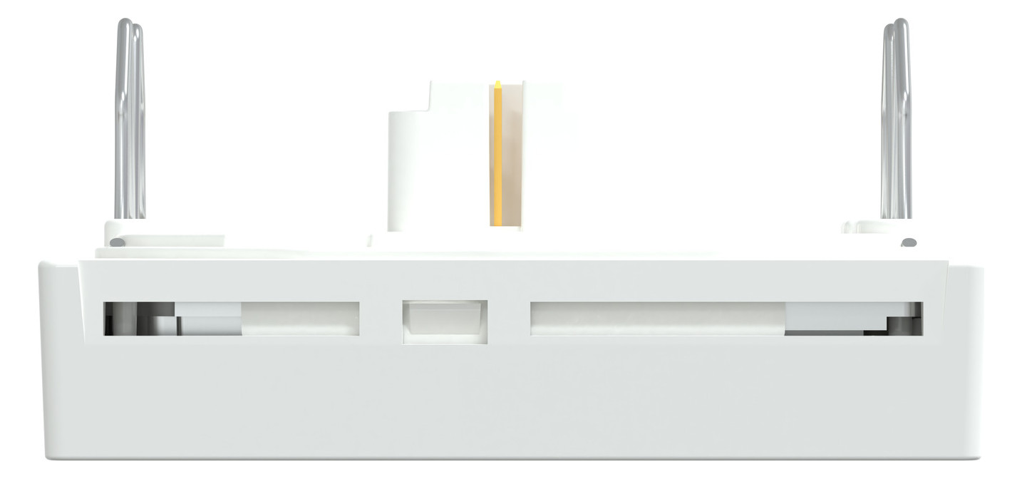 Raumtemperaturregler UP Zigbee akws glz aktivweiß Bedienelement m.Display