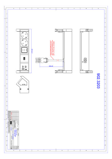 Bachmann DESK2 white 2xCEE7/3   902.3203 