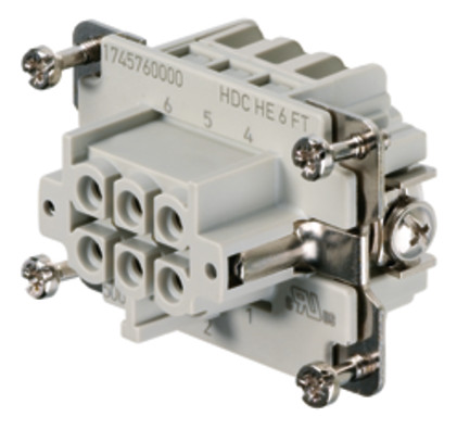 Weidmüller HDC HE 6 FT HDC-Einsatz 