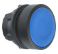 Drucktaster Front 1f bl Ø22mm rnd IP66 Tastend