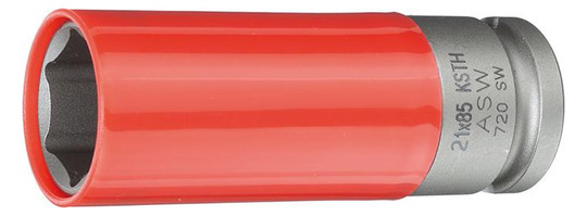 ASW-Kraft-Steckschlüssel-Einsatz, lang 1/2 - SW 21...